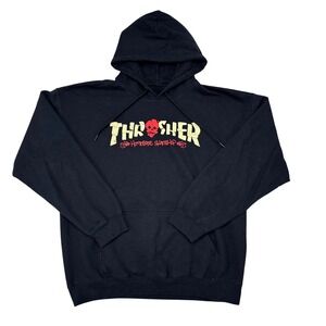 Thrasher Sweatshirt Mens Size Medium Homebase Skateshop Twenty Years Hoodie